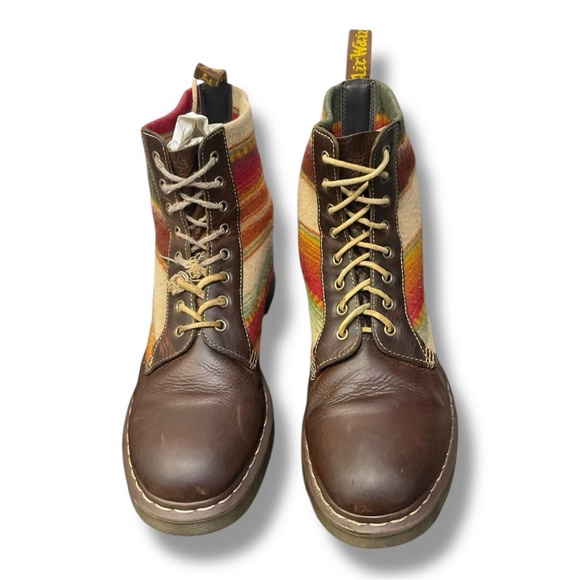 👢 Dr. Martens x Pendleton Wool & Leather Boots | Rare Size 14 | Limited Collab‎ - Picture 3 of 8